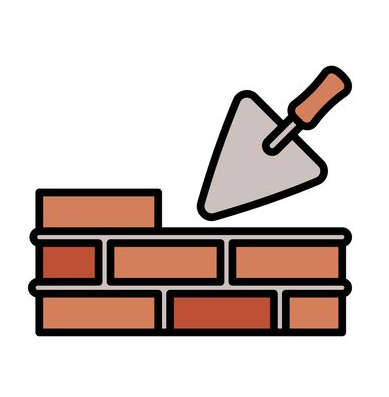 Bricklaying and Stonework Icon